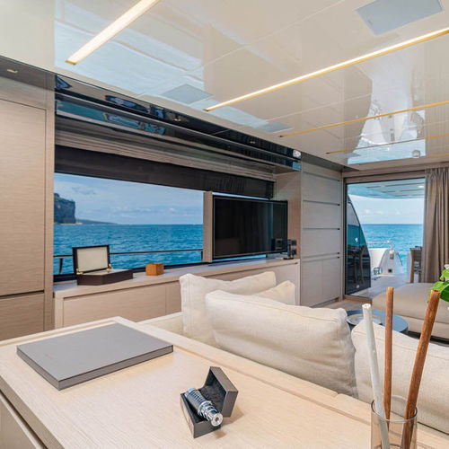 Sistema scorrevole a muro - TS SERIES - Sea & Symphony srl - in metallo / per mobile / corridori a scomparsa