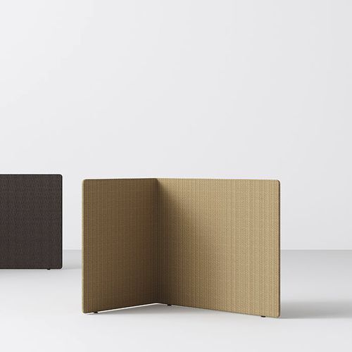 Paravento contemporaneo - BOROUGH - STUDIO TK - in rattan / per ufficio / 2 pannelli