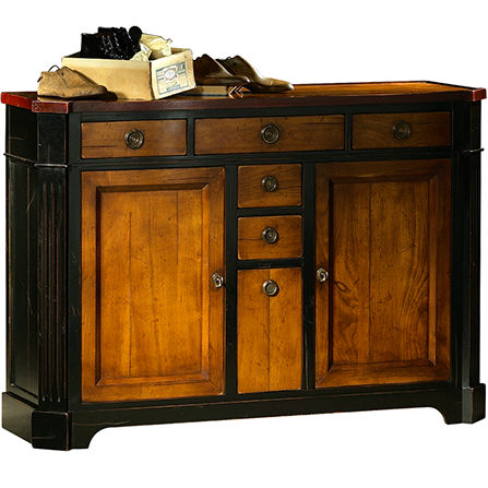 Mobile da ingresso classico - MM-075 - Félix Monge - in legno / con contenitore / con cassetti