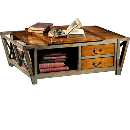 Tavolino basso classico - MM-173 - Félix Monge - in legno / con supporto in legno / rettangolare