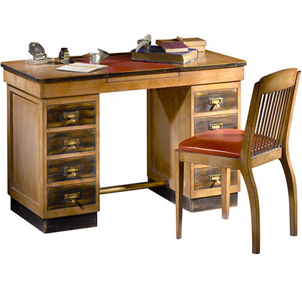 Scrivania da terra - CT-5136 - Félix Monge - in stile / in legno / dritta