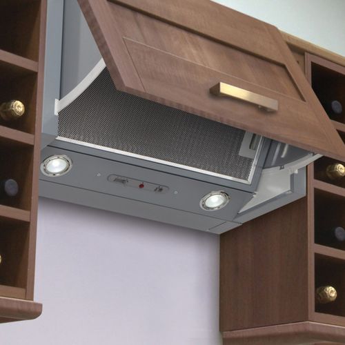Cappa da incasso - LA-90 - Luxair Cooker Hoods Kitchen Extractors - con illuminazione integrata