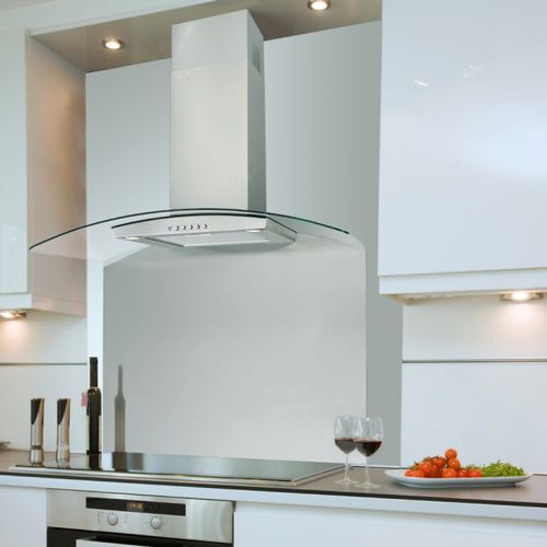 Cappa a muro - LA-60-CVD-VAL - Luxair Cooker Hoods Kitchen Extractors - con illuminazione integrata