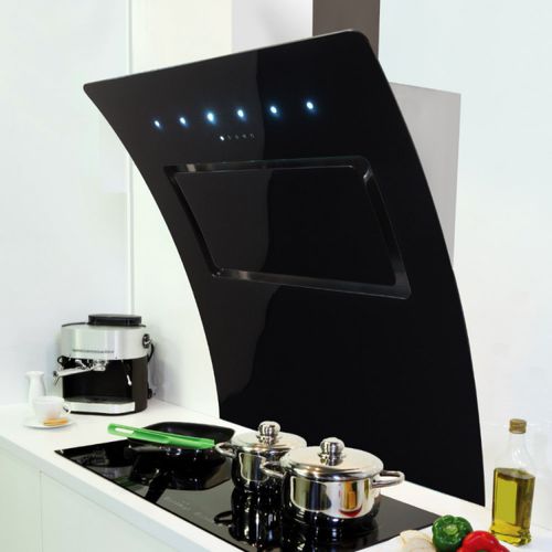 Cappa a muro - LA-100-OMAGGIO - Luxair Cooker Hoods Kitchen Extractors - con illuminazione integrata / design originale