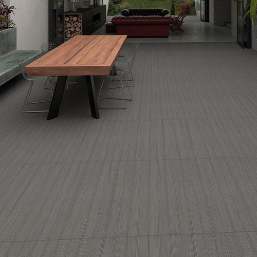 Piastrella in ceramica - DECK - Aleluia Ceramicas S.A - opaca / con scanalature / da interno