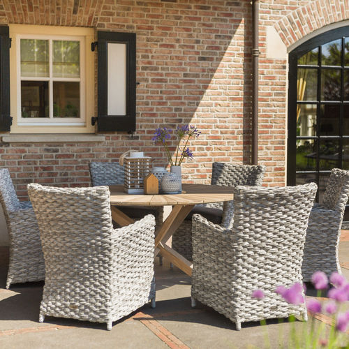 Set tavolo e sedia contemporaneo - PROVENCE - Hartman Outdoor Products BV - da giardino / in legno / per uso residenziale