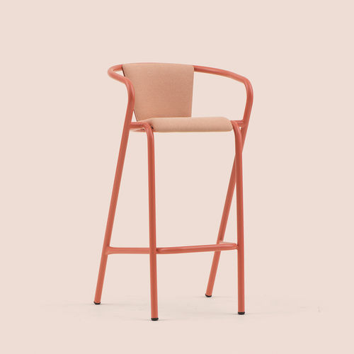 Sedia alta contemporanea - BICAstool INBORN - BICA chair - da interno / in tessuto / in metallo
