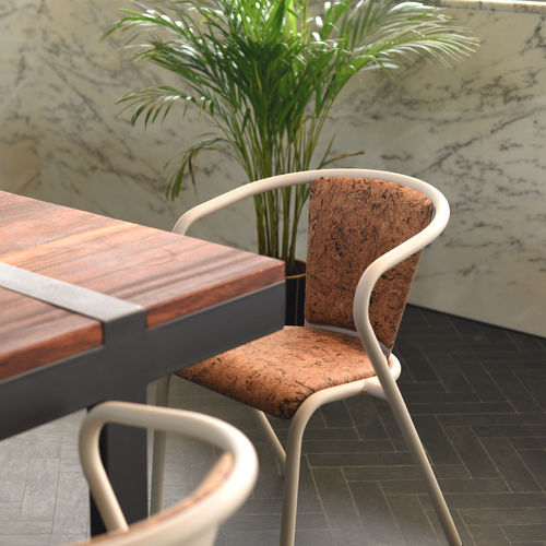 Sedia contemporanea - BICAchair - BICA chair - da interno / in sughero / con supporto in legno