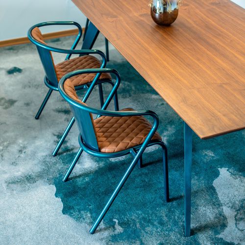 Set tavolo e sedia contemporaneo - BICAdine & BICAchair - BICA chair - da interno / impiallacciato in legno / in legno massiccio