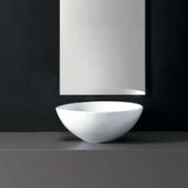 Lavabo da appoggio - CIRCLE/TA - IOTTI BY MENOZZI - in ceramica / rotondo / contemporaneo