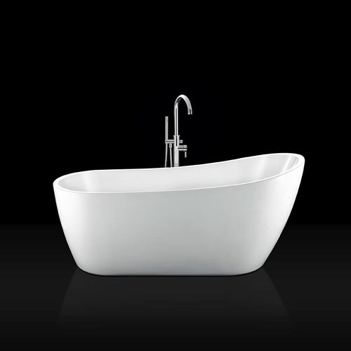 Vasca da bagno ovale - SUTTON BLANCHE - STANO - ad isola / in fibra di vetro / bianca