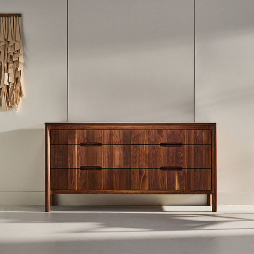 Cassettone contemporaneo - S109 - KASTELLA - in acero / in noce americano / in rovere sbiancato