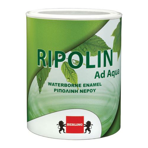 Pittura decorativa - ECO RIPOLIN AD AQUA GLOSS/SATIN - Berling Paints - da esterno / indoor / per porta