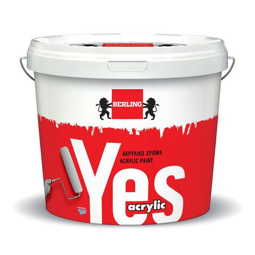 Pittura decorativa - YES 100% ACRYLIC PAINT - Berling Paints - da esterno / indoor / per muro