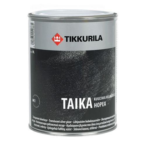 Pittura decorativa - TAIKA PEARL GLAZE SILVER - Berling Paints - sintetica / argentata / aspetto metallico