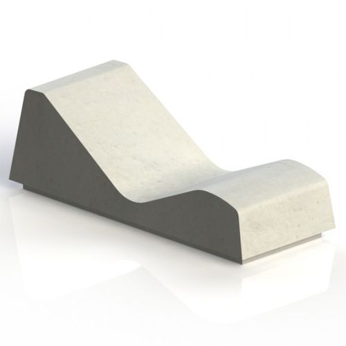 Lettino prendisole contemporaneo - RELAX MAX - PREFAC MYWAY - in calcestruzzo / per spazio pubblico
