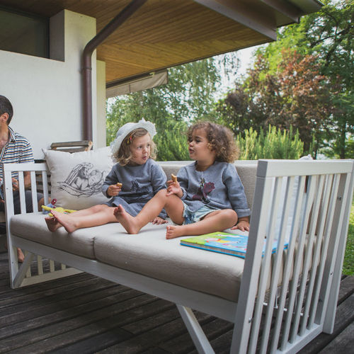 Divano contemporaneo - NOTTING HILL - THE FACTORY SRL - in tessuto / per bambini / grigio