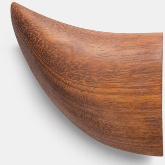 Scultura in legno - TUSK HOOKS - VOGEL - da parete / nera / contemporanea