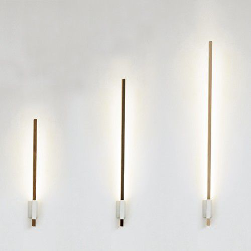 Applique contemporanea - VERTICAL - Stickbulb - da interno / in legno / LED