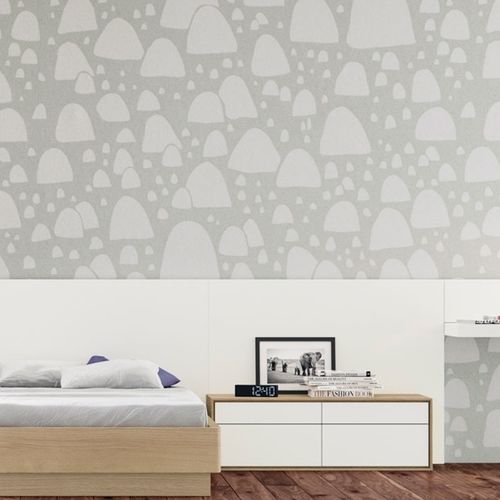 Comodino contemporaneo - CLIVER 100 - EMEDE - in legno laccato / in rovere / con supporto in quercia