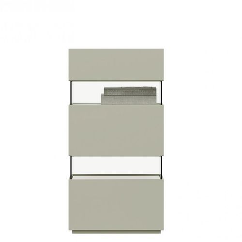Cassettiera contemporanea - KLAS 32S - EMEDE - in legno laccato / in vetro / in ceramica