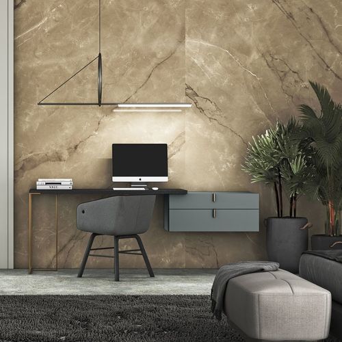 Scrivania da parete - TAO  - EMEDE - da terra / contemporanea / in legno