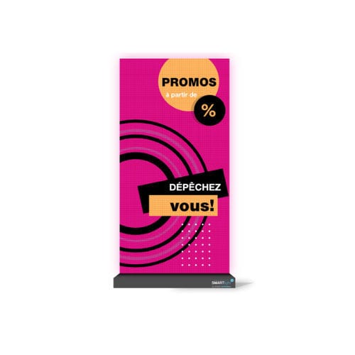 Display LED modulare - EMV39PI11B0 - Smartlight europe - per vetrina / per negozio / pubblicitario