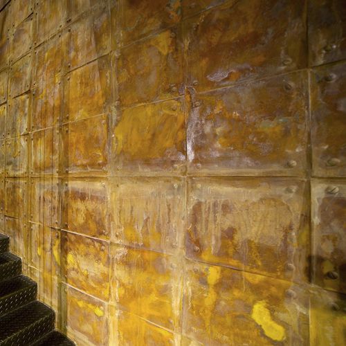 Rivestimento murale per interni - TORNILLO OXIDO - Artstone - in calcestruzzo / testurizzato / ossidato