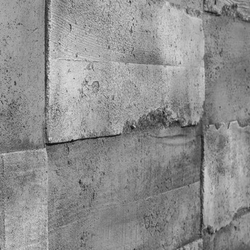 Rivestimento murale per interni - H-RECTA - Artstone - da esterno / in calcestruzzo / testurizzato