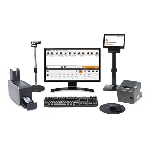 Sistema di cassa con stampante di biglietti - Axess Smart POS - Axess - per negozio