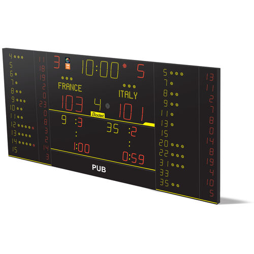 Tabellone segnapunti - 8NT325 ALPHA FS10 - Bodet Sport