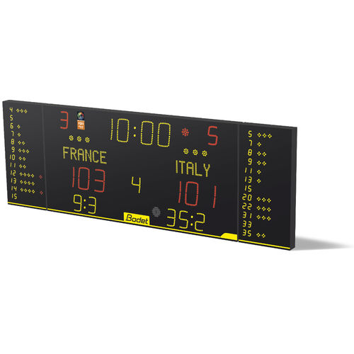 Tabellone segnapunti - 8T120 ALPHA - F6 - Bodet Sport