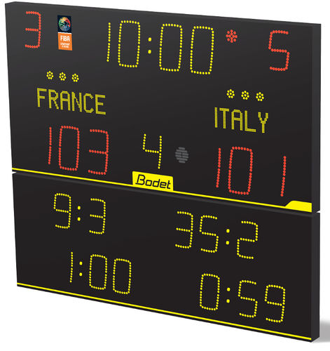 Tabellone segnapunti - 8T225 ALPHA - Bodet Sport