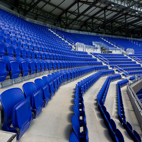 Sedia per gradinata - ALPHA BARE - Camatic Seating