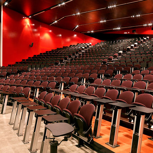 Sedia contemporanea - QUANTUM EDUCATION LECTRA - Camatic Seating - da interno / in alluminio / imbottita