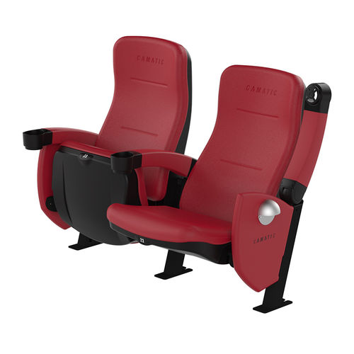 Poltrona per cinema in tessuto - ACTIVA TILT - Camatic Seating - in pelle / in poliuretano / contract