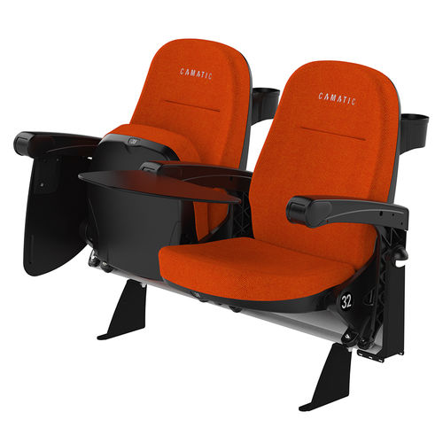 Poltrona per auditorium contemporanea - FORTE JOT - Camatic Seating - in tessuto / in polipropilene / imbottita