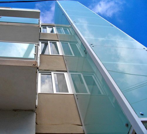 Pannello in vetro di sicurezza - Jamar - strutturale / temprato / traslucido