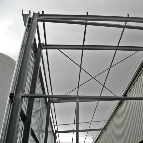 Struttura matallica per costruzioni industriali - Jamar - in acciaio galvanizzato / spaziale