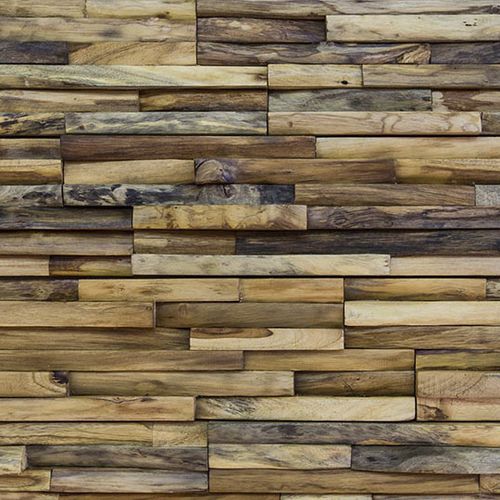 Lastra di paramento in legno - COASTLINE - Frevini studio - indoor / riciclata / decorativa