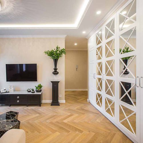 Parquet massello - ROYAL - Frevini studio - in rovere / a spina di pesce / oliato