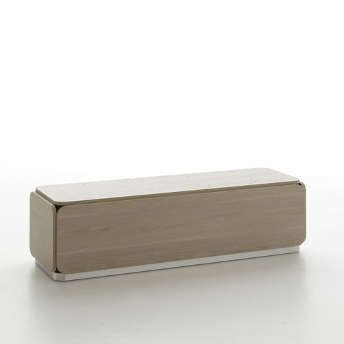 Panca contemporanea - NAT - VISMARA Beauty&Spa Design - in quercia naturale / senza schienale / senza braccioli