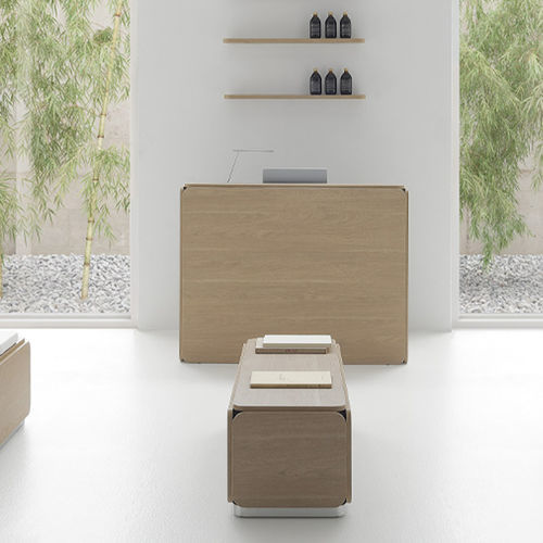 Banco reception in melaminico - NAT - VISMARA Beauty&Spa Design - in rovere / per parrucchiere