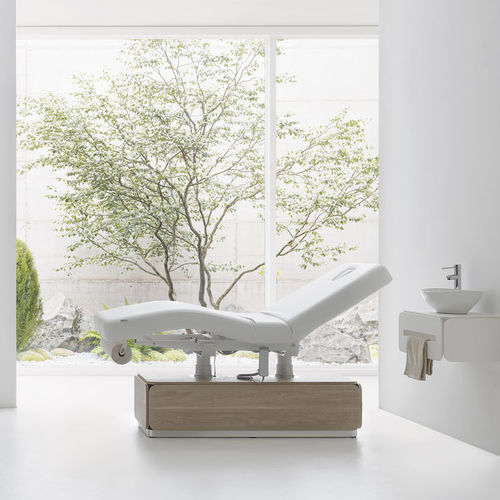 Lettino per massaggi elettrico - NAT EVO PLUS - VISMARA Beauty&Spa Design - in melaminico / con contenitore / contract