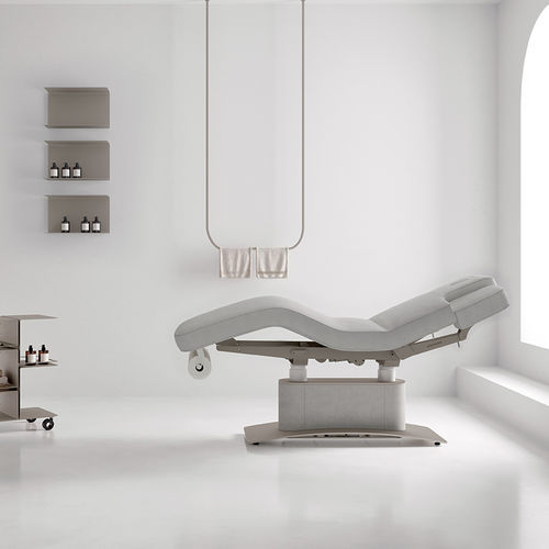 Lettino per massaggi elettrico - ARCUS - VISMARA Beauty&Spa Design - in quercia naturale / in melaminico / ad altezza regolabile