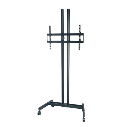 Supporto per TV da terra contemporaneo - SLIM 90P20V6 - SERI STYLU - con moderno rotelle / in acciaio