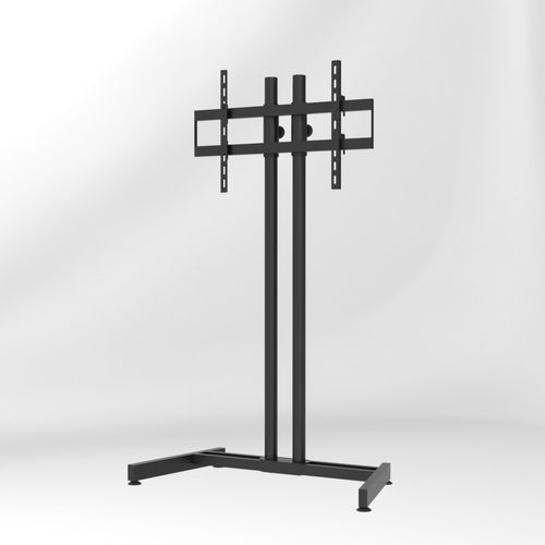 Supporto per TV da terra contemporaneo - SLIM 90P15V6 - SERI STYLU - con sollevatore / in acciaio