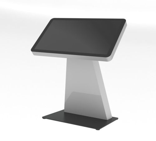 Supporto per touchscreen per spazi pubblici - TRIDIUS 50IP - SERI STYLU - contemporaneo / orizzontale / in acciaio verniciato