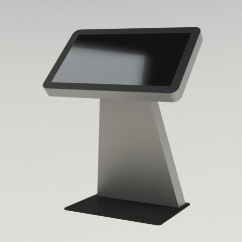 Supporto per touchscreen da terra - TRIDIUS 40IP4 - SERI STYLU - contract / contemporaneo / orizzontale