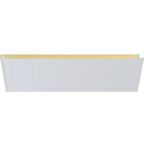 Pannello sandwich per facciata - 1000 BLANCO OSTRA - HIANSA PANEL S.A - per tetto / per muro / rivestimento in acciaio